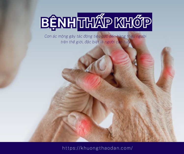  Thấp khớp là căn bệnh không loại trừ một ai, có thể xuất hiện ở cả trẻ em lẫn người lớn