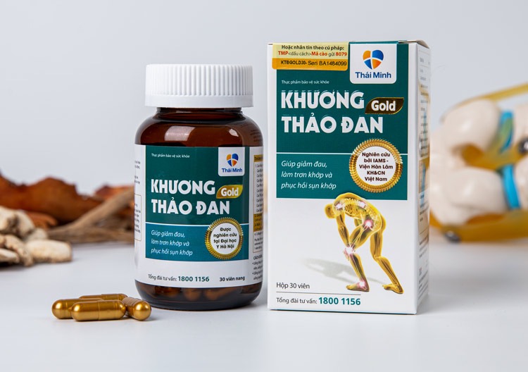  Khương Thảo Đan Gold - Giải pháp an toàn cho các vấn đề xương khớp