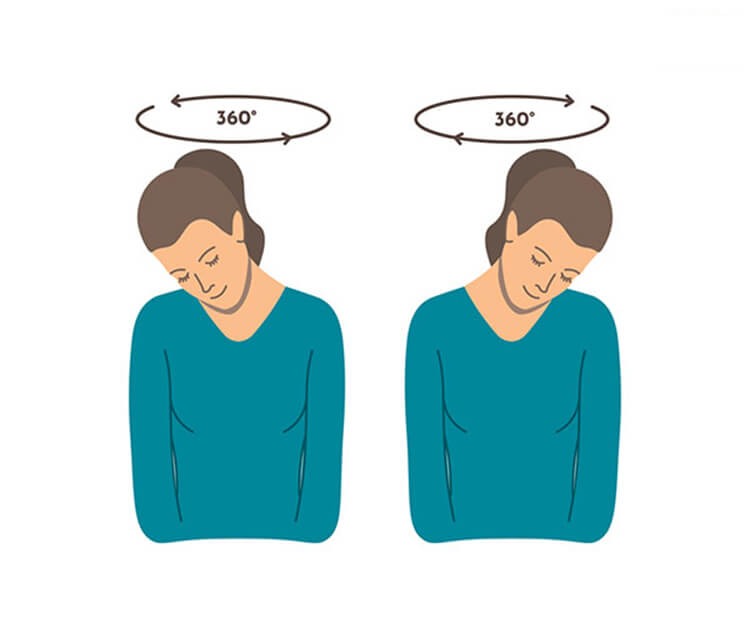  Bài tập xoay cổ giúp tăng cường sự linh hoạt và giảm tê cứng