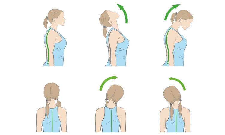  Xoay cổ mức độ nhẹ giúp tăng cường độ dẻo dai của các cơ vùng cổ