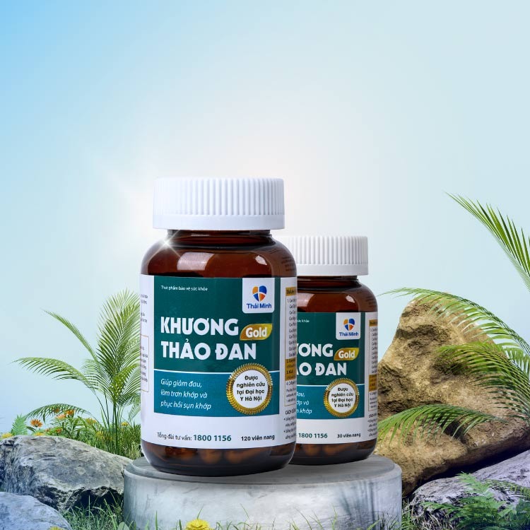  Nên ưu tiên sử dụng sản phẩm góp phần cải thiện xương khớp như Khương Thảo Đan Gold
